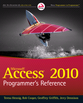 E-book, Access 2010 Programmer's Reference, Wrox Press