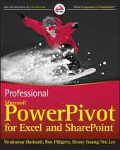 E-book, Professional Microsoft PowerPivot for Excel and SharePoint, Wrox Press