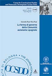 E-book, La forma di governo delle comunità autonome spagnole = Los gobiernos autonómicos en España, Ruiz-Rico Ruiz, Gerardo, CLUEB