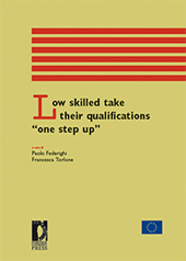 E-book, Low skilled take their qualifications one step up, Firenze University Press