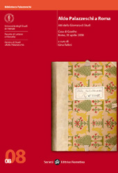 E-book, Aldo Palazzeschi a Roma : atti della giornata di studi : Casa di Goethe, Roma, 20 aprile 2009, Società editrice fiorentina