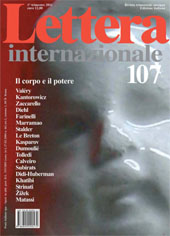 Articolo, Gli artisti di questo numero, Lettera Internazionale, Edizioni Scientifiche Italiane ESI, Associazione Lettera Internazionale