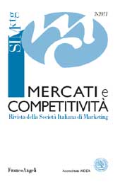 Artículo, Marketing & Sales oltre la crisi : i cambiamenti in atto nelle medie imprese, Franco Angeli