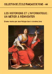 Chapitre, Digital humanites et critique historique documentaire : digital ou critical turn?, École française de Rome