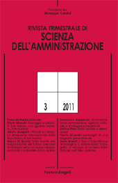 Fascículo, Rivista trimestrale di scienza della amministrazione : 3, 2011, Franco Angeli