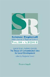 Issue, Scienze regionali : Italian Journal of regional Science : 10, 3, 2011, Franco Angeli
