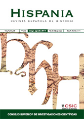 Heft, Hispania : revista española de historia : LXXI, 238, 2011, CSIC