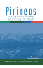Fascicule, Pirineos : revista de ecología de montaña : 178, 1, 2023, CSIC, Consejo Superior de Investigaciones Científicas