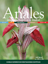 Zeitschrift, Anales del Jardin Botanico de Madrid, CSIC