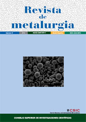 Issue, Revista de metalurgia : 47, 2, 2011, CSIC