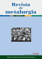 Issue, Revista de metalurgia : 47, 3, 2011, CSIC