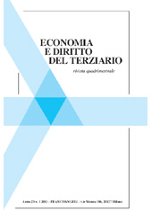 Artículo, Quale modello di governo dell'economia in Italia?, Franco Angeli