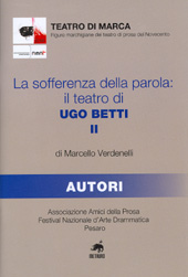 E-book, La sofferenza della parola : il teatro di Ugo Betti, Verdenelli, Marcello, Metauro