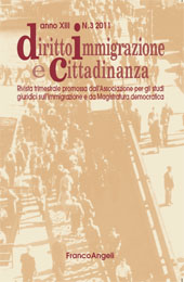 Fascicolo, Diritto, immigrazione e cittadinanza : 3, 2011, Franco Angeli