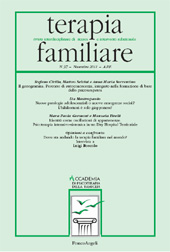 Issue, Terapia familiare : rivista interdisciplinare di ricerca ed intervento relazionale : 97, 3, 2011, Franco Angeli