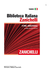 E-book, Rime amorose, Zanichelli