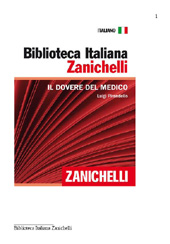 E-book, Il dovere del medico, Zanichelli