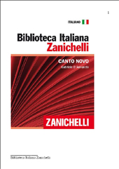 eBook, Canto novo, D'Annunzio, Gabriele, Zanichelli