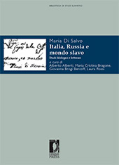 E-book, Italia, Russia e mondo slavo : studi filologici e letterari, Di Salvo, Maria, Firenze University Press