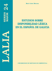 E-book, Estudios sobre disponibilidad léxica en el español de Galicia, Universidad de Santiago de Compostela