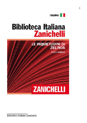 E-book, Le inquietudini di Zelinda, Goldoni, Carlo, Zanichelli