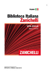 eBook, La vita civile, Zanichelli