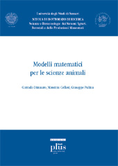 E-book, Modelli matematici per le scienze animali, Dimauro, Corrado, PLUS-Pisa University Press