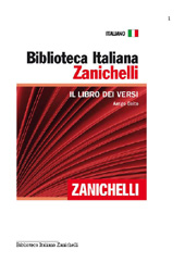 E-book, Il libro dei versi, Boito, Arrigo, Zanichelli
