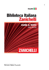 E-book, Canne al vento, Zanichelli