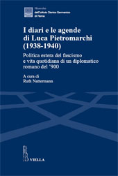 Chapitre, Introduzione : gli appunti del diplomatico Luca Pietromarchi (1938-1940), Viella