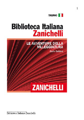 E-book, Le avventure della villeggiatura, Goldoni, Carlo, Zanichelli