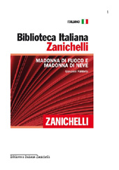 E-book, Madonna di fuoco e Madonna di neve, Faldella, Giovanni, Zanichelli