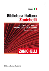 E-book, Storia dei Mille narrata ai giovinetti, Abba, Giuseppe Cesare, Zanichelli