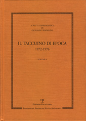 E-book, Scritti giornalistici di Giovanni Spadolini : 6 : Il taccuino di Epoca, 1972-1976, Polistampa
