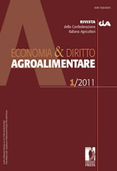 Rivista, Economia & diritto agroalimentare, Firenze University Press