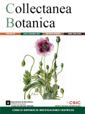 Issue, Collectanea botanica : 30, 2011, CSIC
