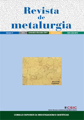 Issue, Revista de metalurgia : 47, 6, 2011, CSIC