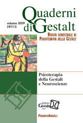 Articolo, Il now-for-next tra neuroscienze e psicoterapia della Gestalt, Franco Angeli