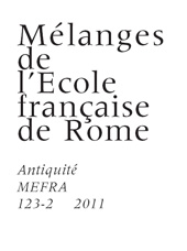 Artikel, Romulus et Remus : réexamen du miroir de l'Antiquarium Communal, École française de Rome