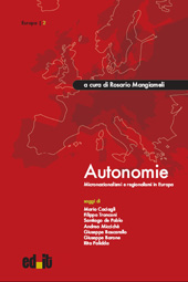 Chapitre, L'Europa delleRegioni? : regionalismi e regionalizzazioni nell'Unione Europea, Ed.it