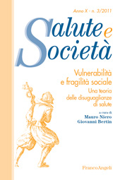 Artículo, Capitale sociale e salute, Franco Angeli