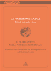 Fascículo, La professione sociale : rivista di studio, analisi e ricerca : semestrale monografico a cura del Centro Studi di Servizio Sociale : 41, 1, 2011, CLUEB