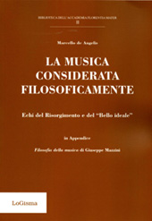 E-book, La musica considerata filosoficamente : echi del Risorgimento e del Bello ideale, De Angelis, Marcello, LoGisma