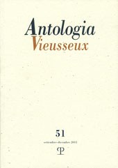 Issue, Antologia Vieusseux : XVII, 51, 2011, Polistampa