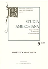 Artículo, I matrimoni tra romani e barbari : la legislazione tardoimperiale e la testimonianza ambrosiana, Bulzoni