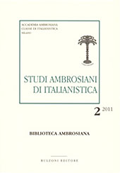 Zeitschrift, Studi Ambrosiani di Italianistica, Bulzoni