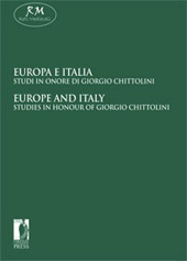 Chapter, État, État moderne, féodalisme d'état : quelques éclairissements, Firenze University Press