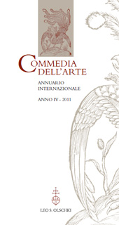 Fascicolo, Commedia dell'arte : annuario internazionale : IV, 2011, L.S. Olschki