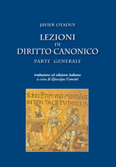 eBook, Lezioni di diritto canonico : parte generale, Marcianum Press