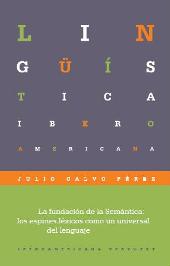 eBook, La fundación de la semántica : los espines léxicos como un universal del lenguaje, Iberoamericana Vervuert